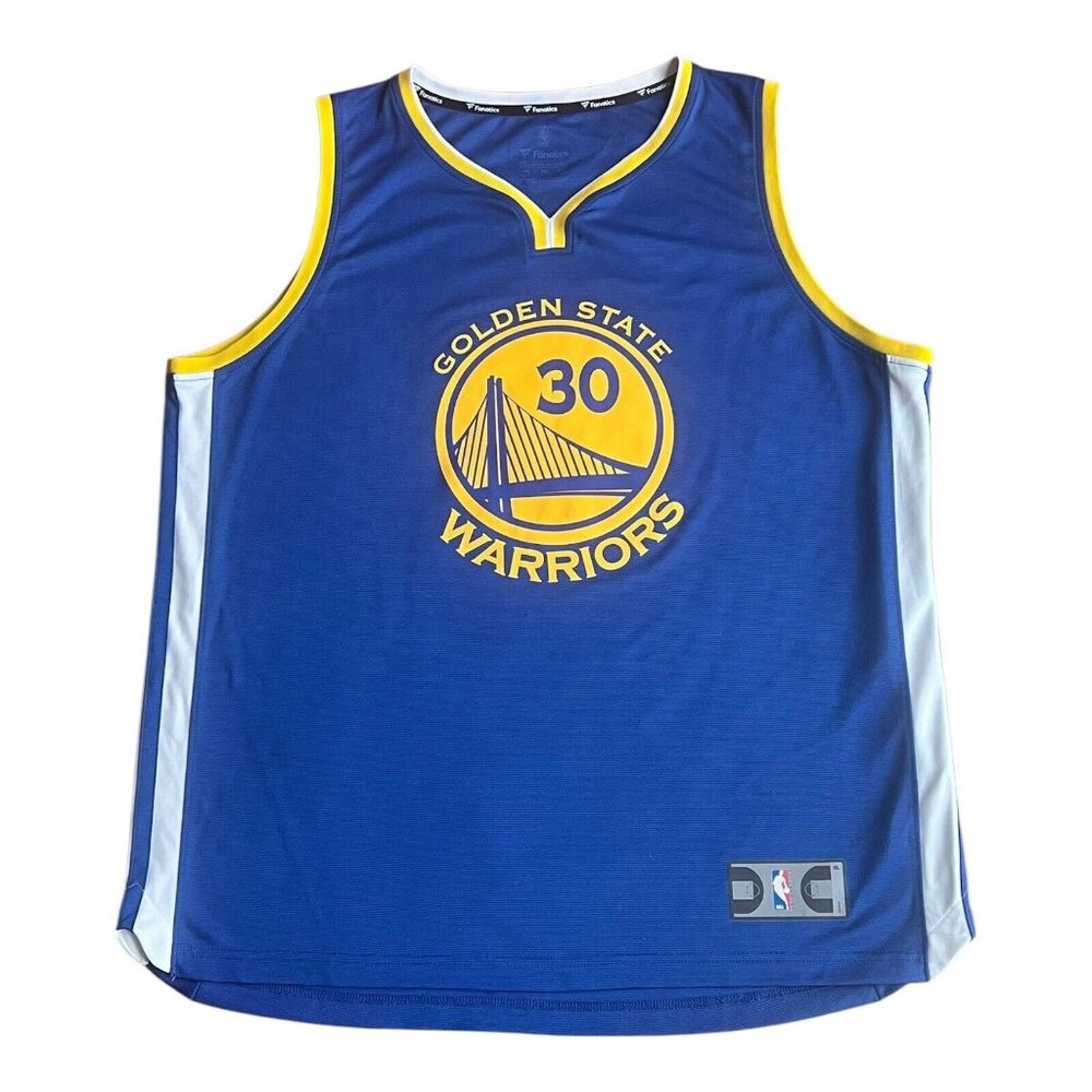 Fanatics NBA Golden State Warriors Steph Curry #30 Road Jersey Men’s Size XL